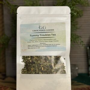 Tummy troubles tea product